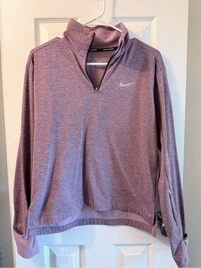 Nike Lavender Running Quarter-Zip